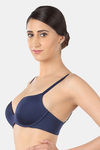 Triumph Push-Up - Level 1 Non Wired Medium Coverage Push-Up Bra - Blue — thumbnail 2